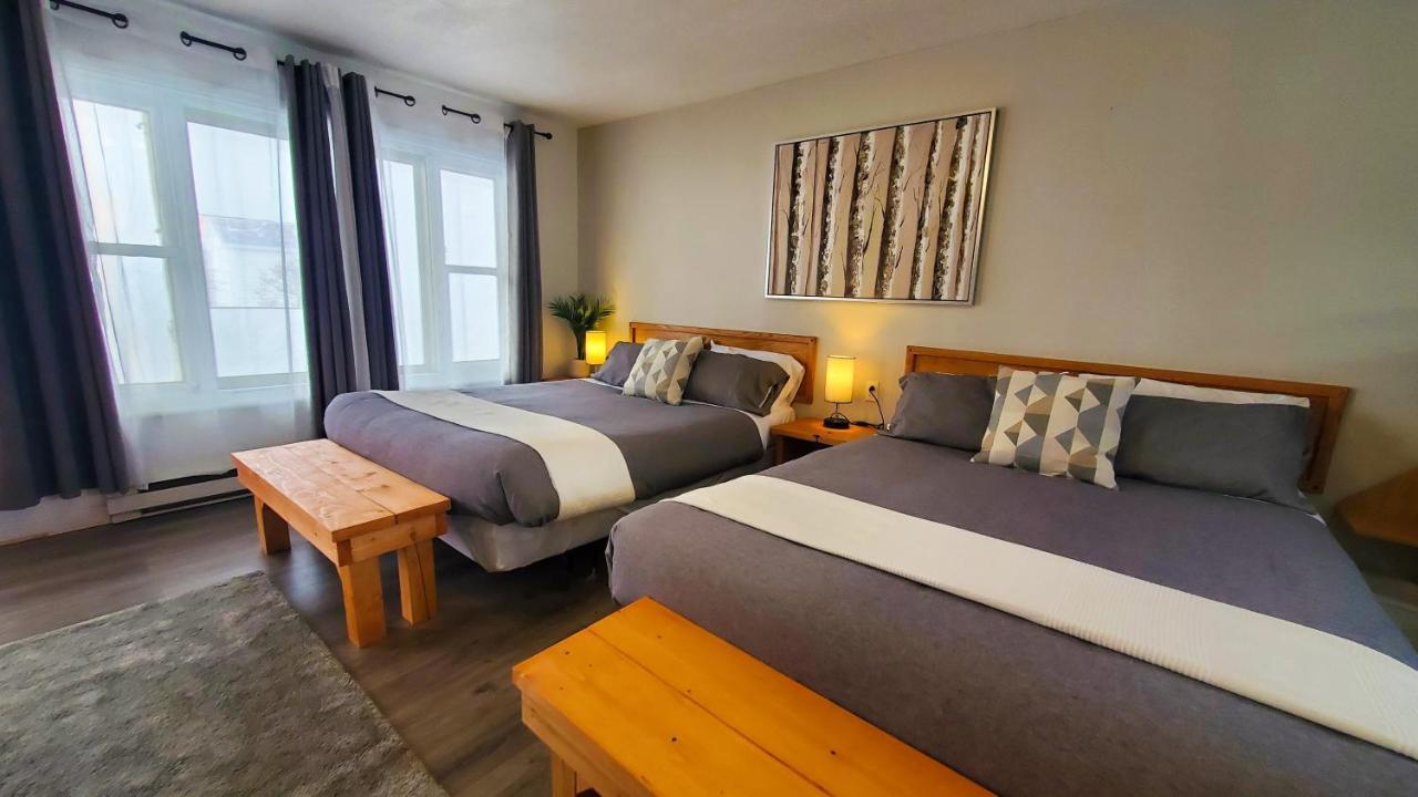Мотель Lofts Fleuve Et Montagnes Сент-Анн-де-Бопре Экстерьер фото