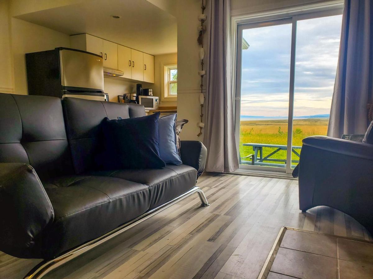 Мотель Lofts Fleuve Et Montagnes Сент-Анн-де-Бопре Экстерьер фото