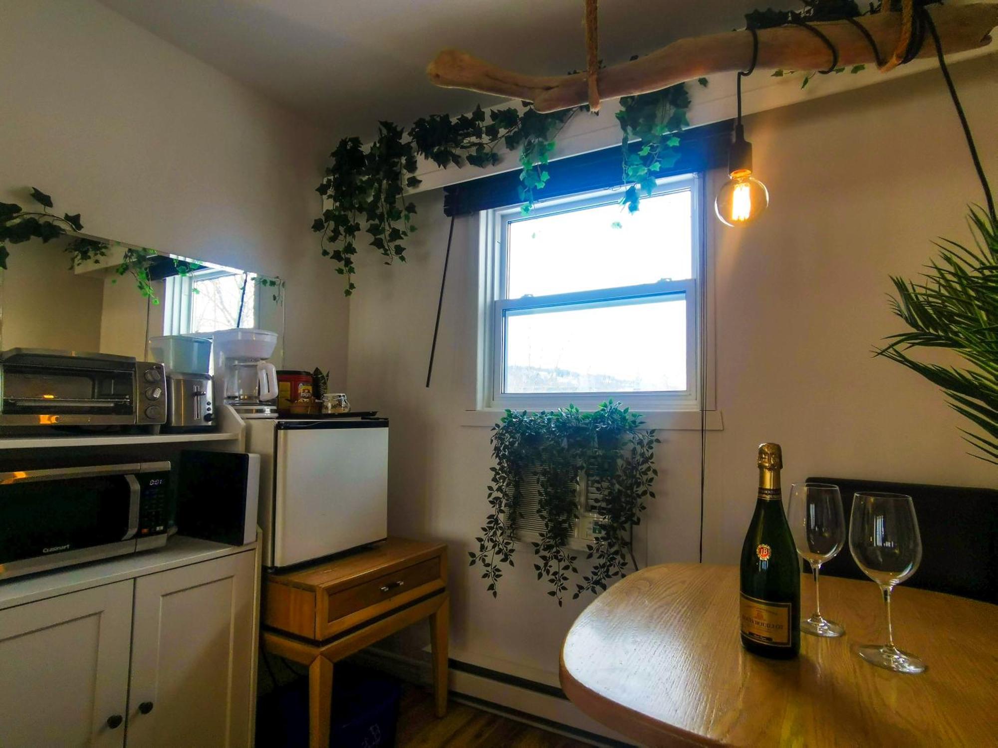 Мотель Lofts Fleuve Et Montagnes Сент-Анн-де-Бопре Экстерьер фото